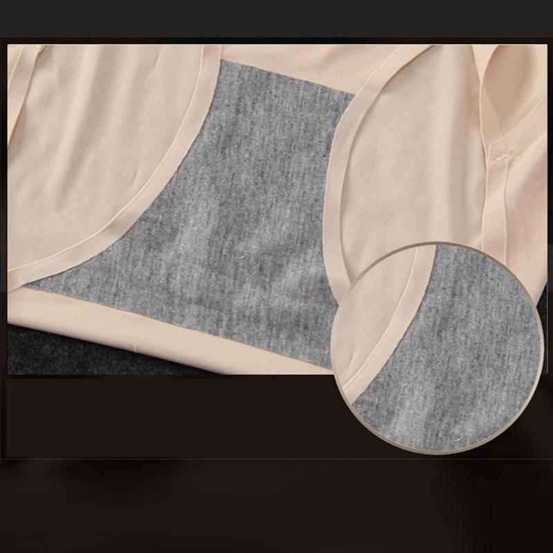 Womens Solid Color Soft Panties Breathable Briefs