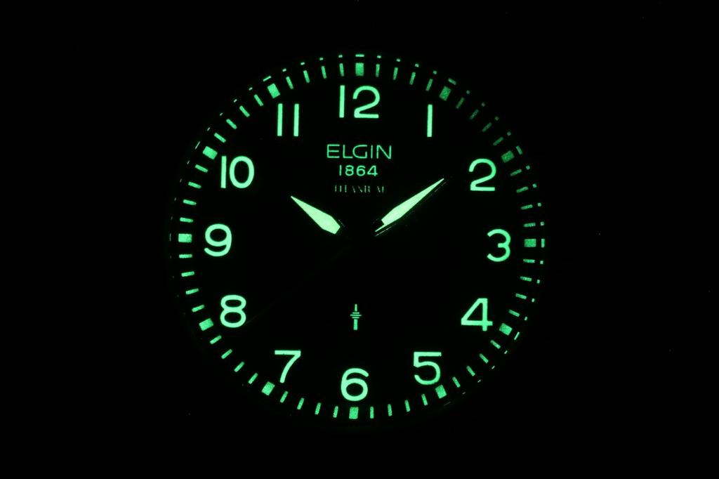 ELGIN Titanium Solar Watch Radio-Controlled FK1431TI-BP