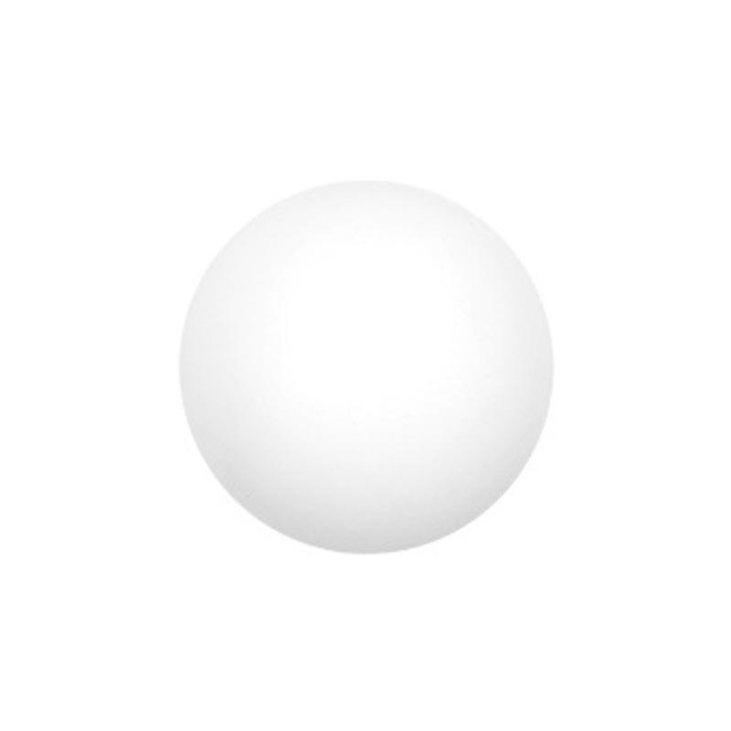 Free Shipping - AB1S65 Table Tennis: White, High Elasticity, Durable for Training and Competition