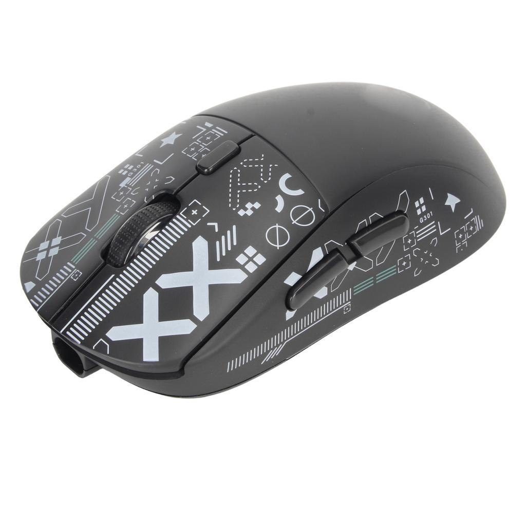 2.4G Wireless Mouse Type C Charging RGB Light 5 Level DPI Mouse for Computer Laptop Black