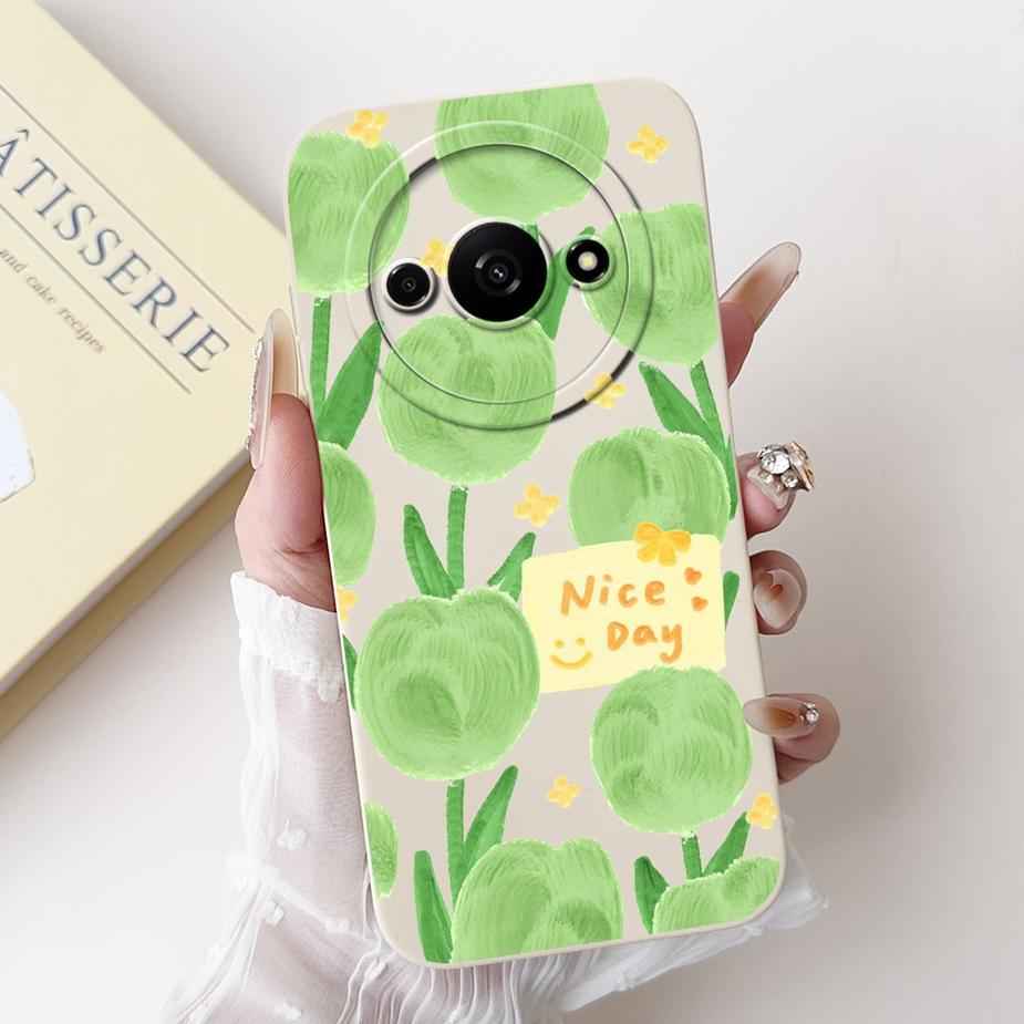 For Xiaomi Redmi A3 Case Luxury Candy Painted Cover Shockproof Phone Cases For Xiaomi Redmi A3 RedmiA3 Soft Fundas 6.71'' Bumper