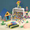 Bullet Building Pellet Blocks Toy Diy Assembling Toys Early Education Gift Kids