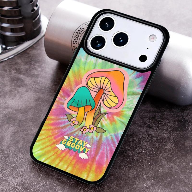 

Indie Hippie Art Phone Case for iPhone 17 16 15 Pro Max Air 14 13 12 11 Plus Shockproof Cover iPhone 13 Pro Max