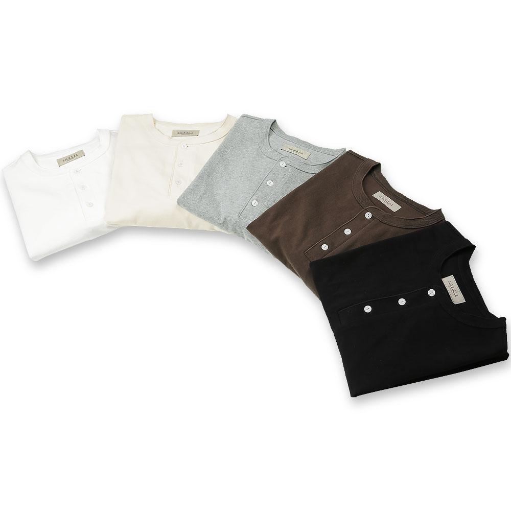 Solti Utility Henly Neck Long Sleeve (Gray)