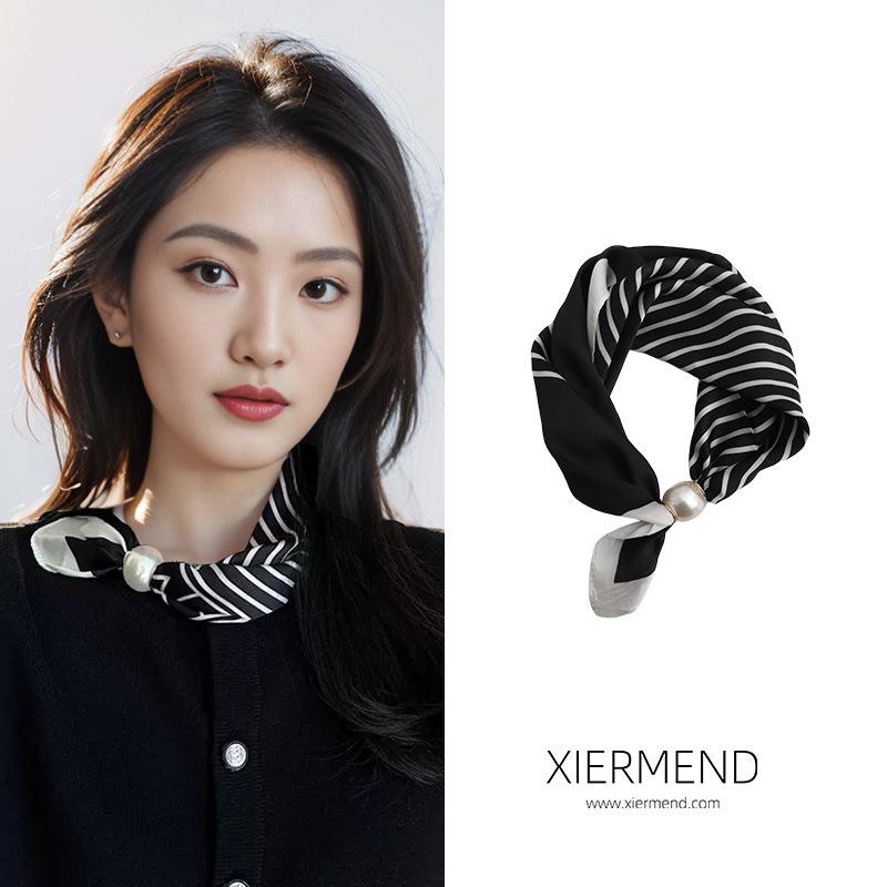 Necklaces Pearls Magnetic Buckles Scarves Short Collarbones Clothing Accessories Neck Protection Scar Covering Women's Scarves
