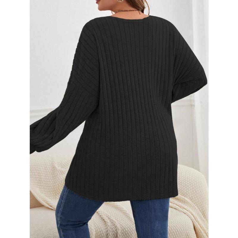 Women S Long Sleeve Solid Color Loose Knit Cardigan Coat