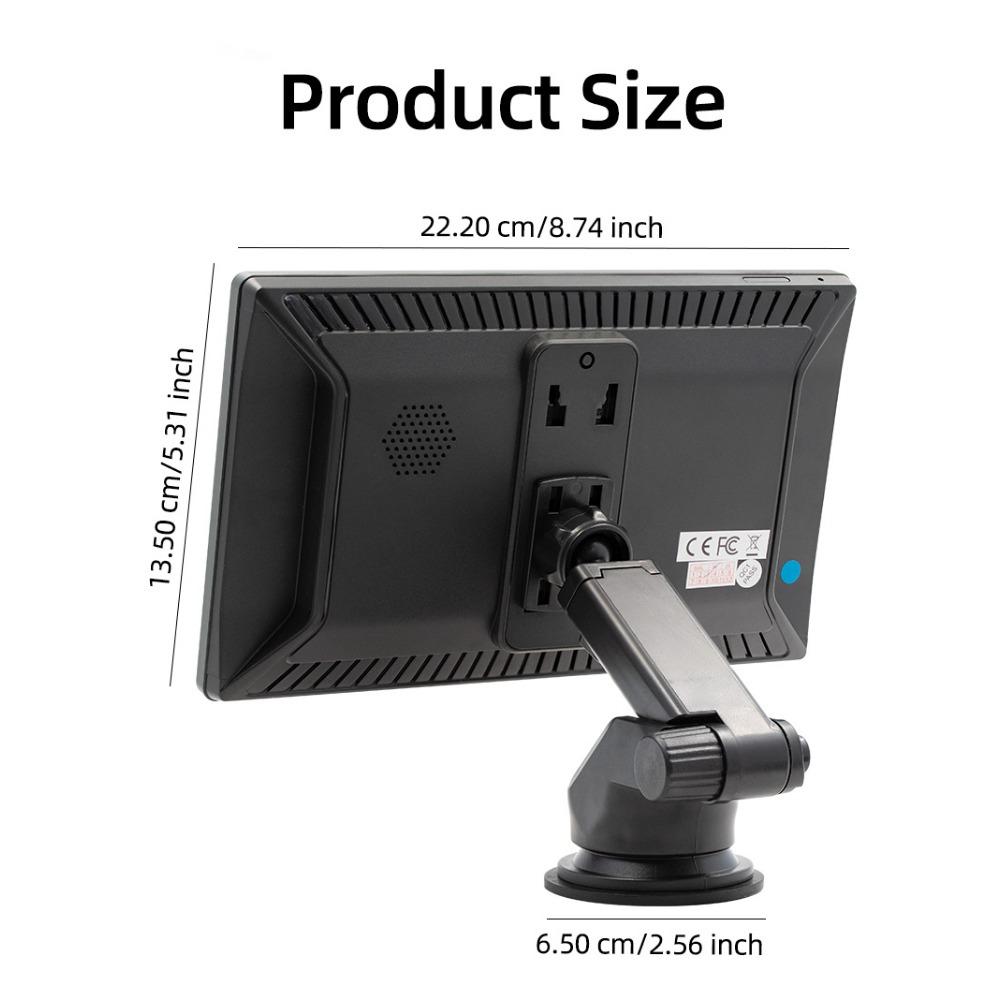 Reakosound 9" Smart Display Wireless CarPlay and Android Auto Smart Screen AI Voice Netflix YouTube Support 2 Easy To Install Brackets