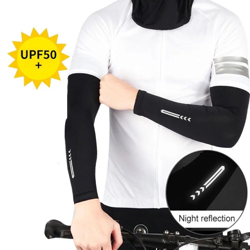 

Breathable Arm Sleeves UV Protection Sunscreen Sleeves New Basketball Elbow Pad Sport