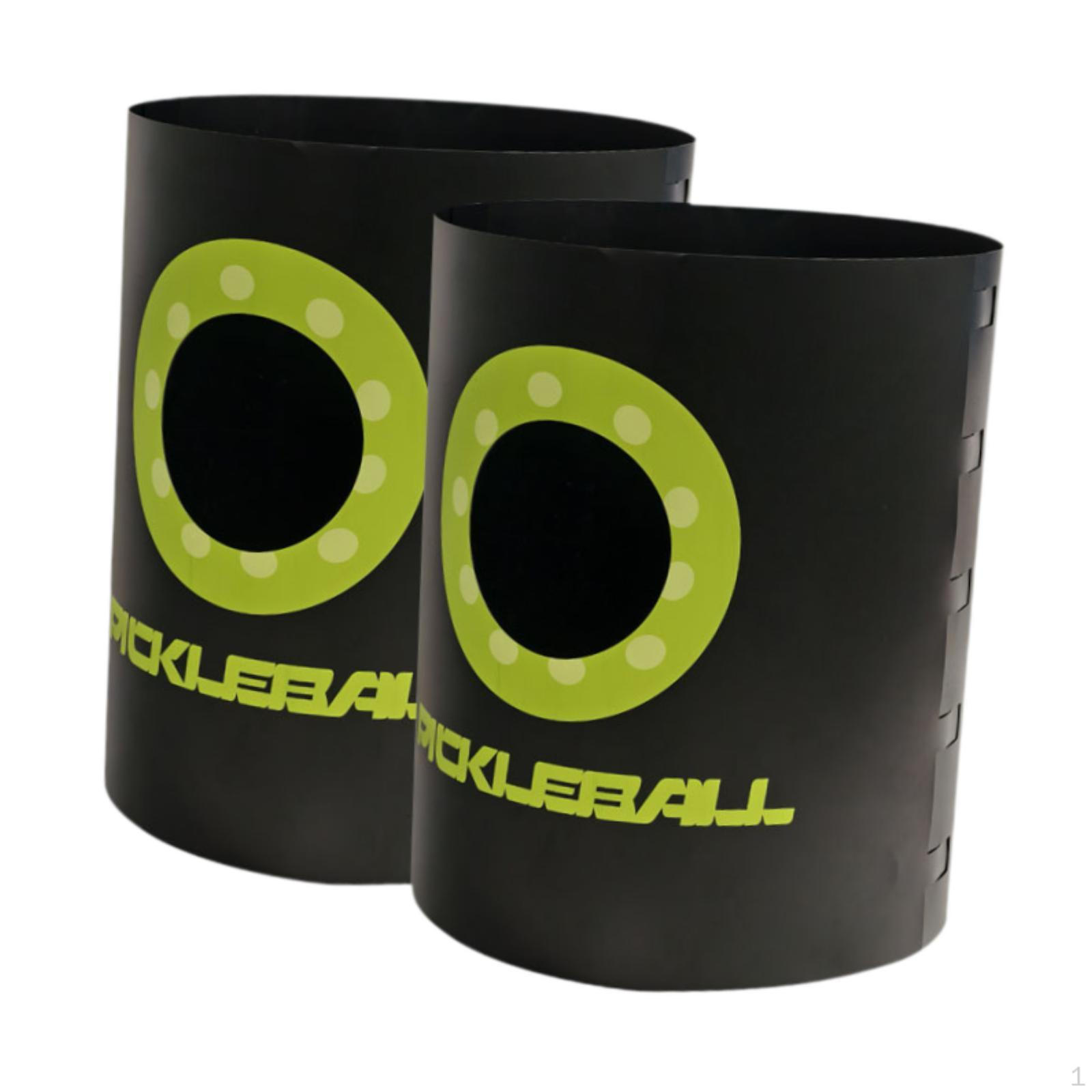 

2 Pieces Pickleball Training Ball Bucket Detachable Structure for Coaching, Games Multipurpose