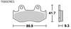 Kitaco SBS Brake Pads and Thick 709HF Ceramic For Part - Affordable, Long-lasting, - - FTR223, CB223S, Etc. - Number 777-0709000