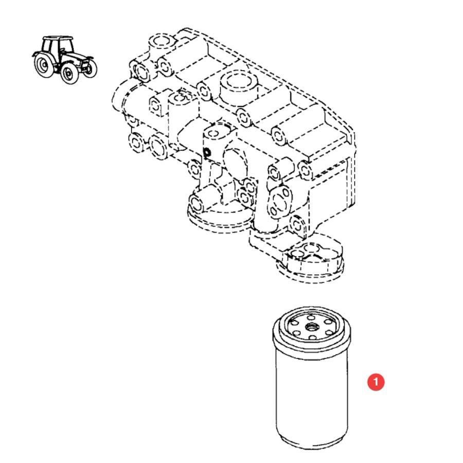 WK723 Mann-Filter fuel filter