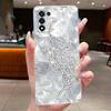 Back Cover For OPPO K9S Realme Q3S Q3t 5G Clear Phone Case Luxury Fashion Butterfly Flower Transparent Soft Silicone TPU Casing