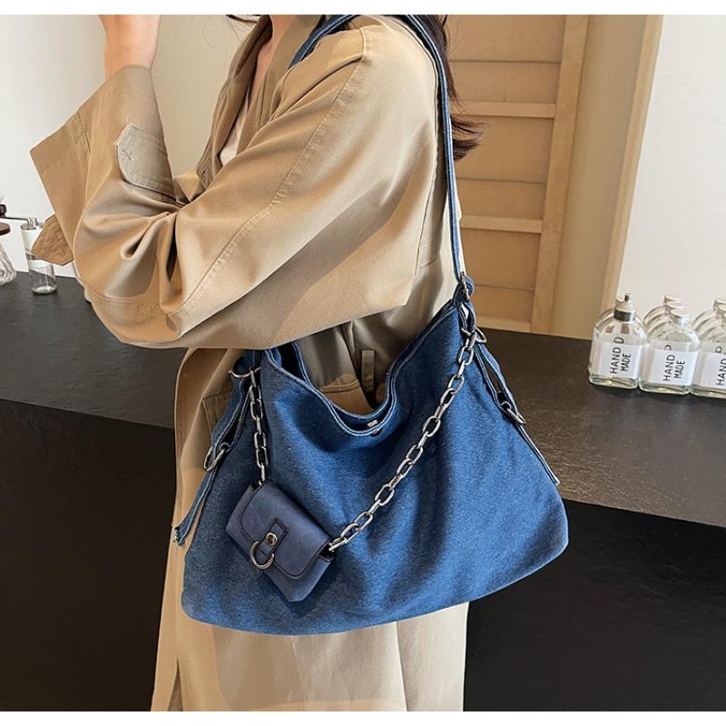 Shoulder Bag Large Capacity Crossbody Large Bag 2025 New Commuter Handheld Tote Tote Bag