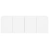 TV Wall Cabinets 2 Pcs White 60 X 30 X 41 Cm