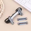 Bald Head Shaver Tool Double-Sided Razor Head Shaving Aid For Smooth Head Haircut Washable Safety Razor Accessory