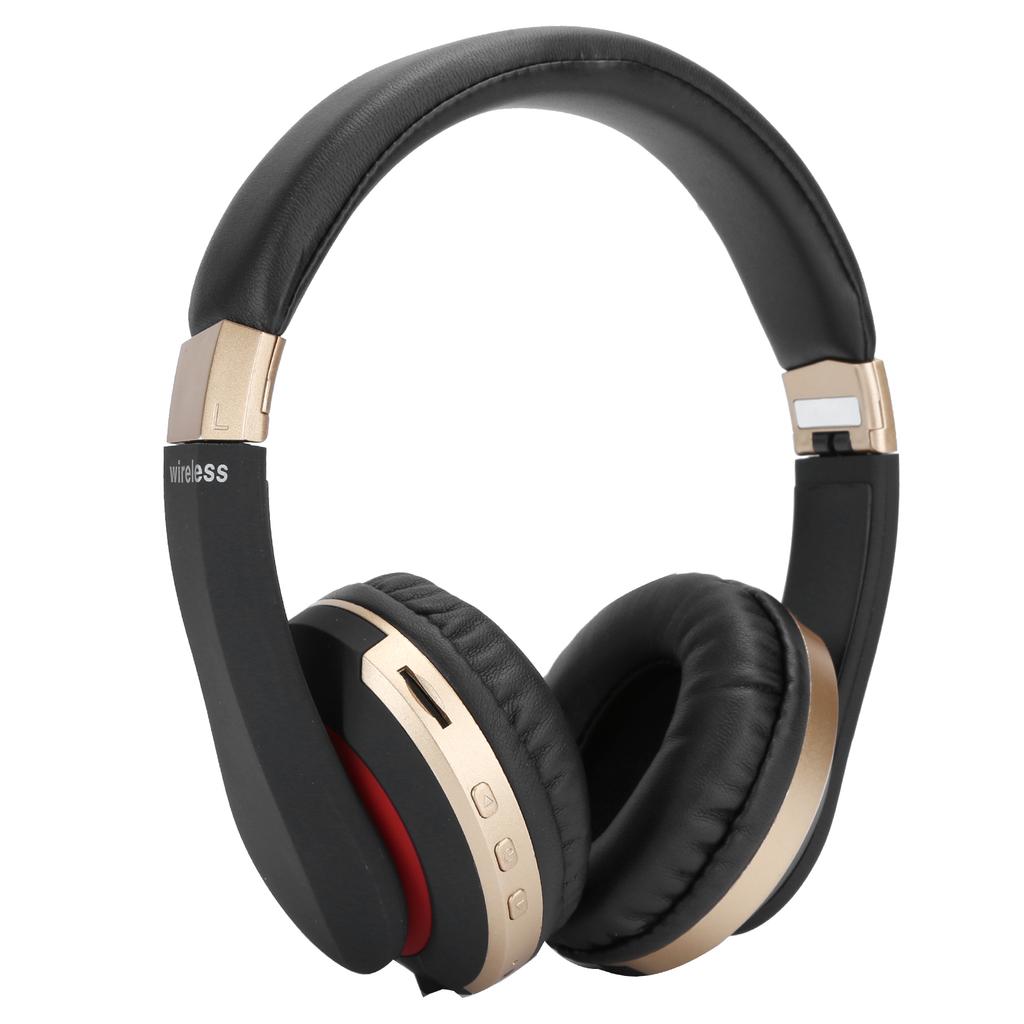 Foldable Bluetooth Headset Wireless Over Ear Stereo Headsets with Mic Gaming Headphone