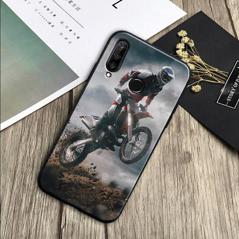 Moto Cross Motorcycle Sports For Huawei Nova 7i 3i 8i 11 12i 10 9 SE Y60 Y61 Y70 Y72 Y73 Y90 Y91 P20 P30 Pro P40 Lite Case