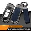 Leather Metal Car Key Case Cover For Mazda 2 3 6 Atenza Axela Demio CX-5 CX5 CX-3 CX7 CX-9 2015 2016 2017 2018 2019 Accessories