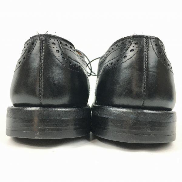 Allen Edmonds Sanford Vintage Cap Toe Shoes Black Size 9.5D 27.027.5 Men’s(USED)