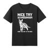 Science Cat Nice Try Schrdingers Now You Get In The Box Tshirt