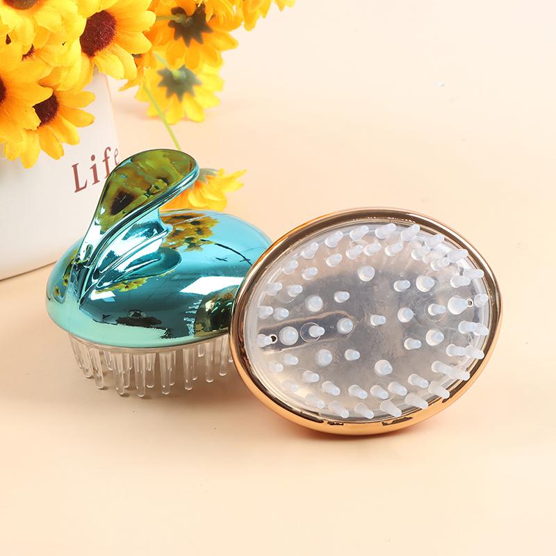 Silicone Head Body Massager Shampoo Scalp Massage Brush Hair Washing Comb Body Shower Brush Bath Spa Slimming Massage Brush