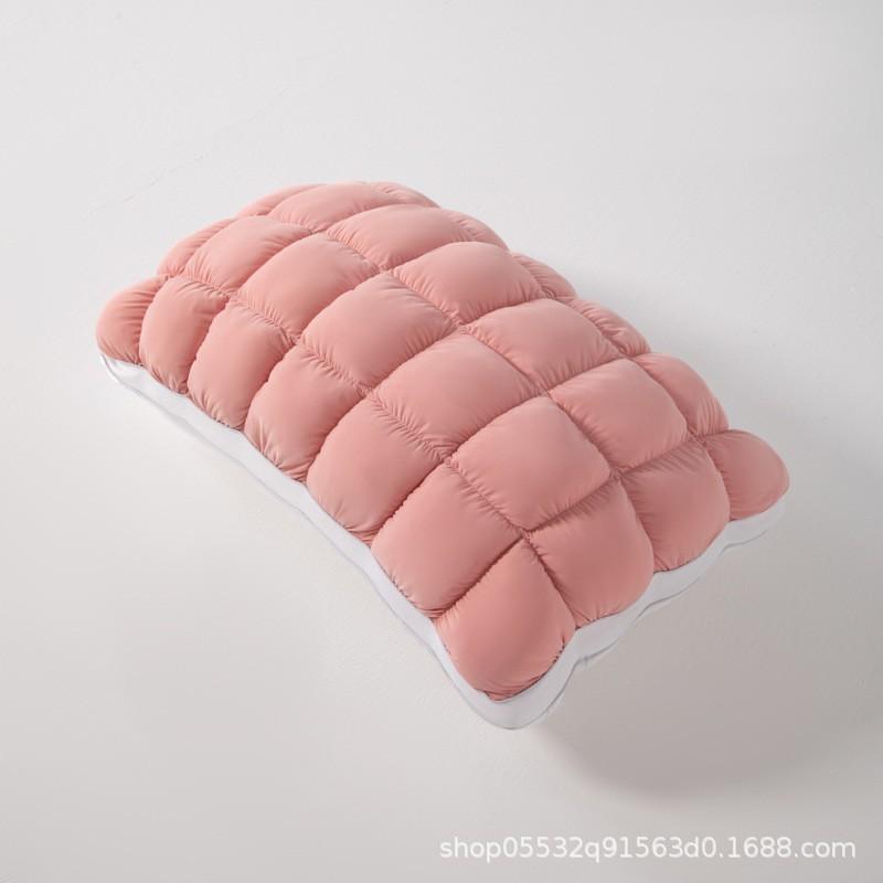 Koel Gel-Geïnfuseerd Traagschuim Kussen Zijslapers Ademend 50x66cm Hypoallergeen Vezelgevuld Bed
