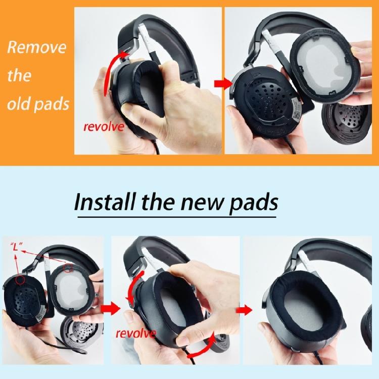 Soft Earpads for CORSAIR HS55 HS55 PRO HS65 Headphone Buckle Sleeve Cover
