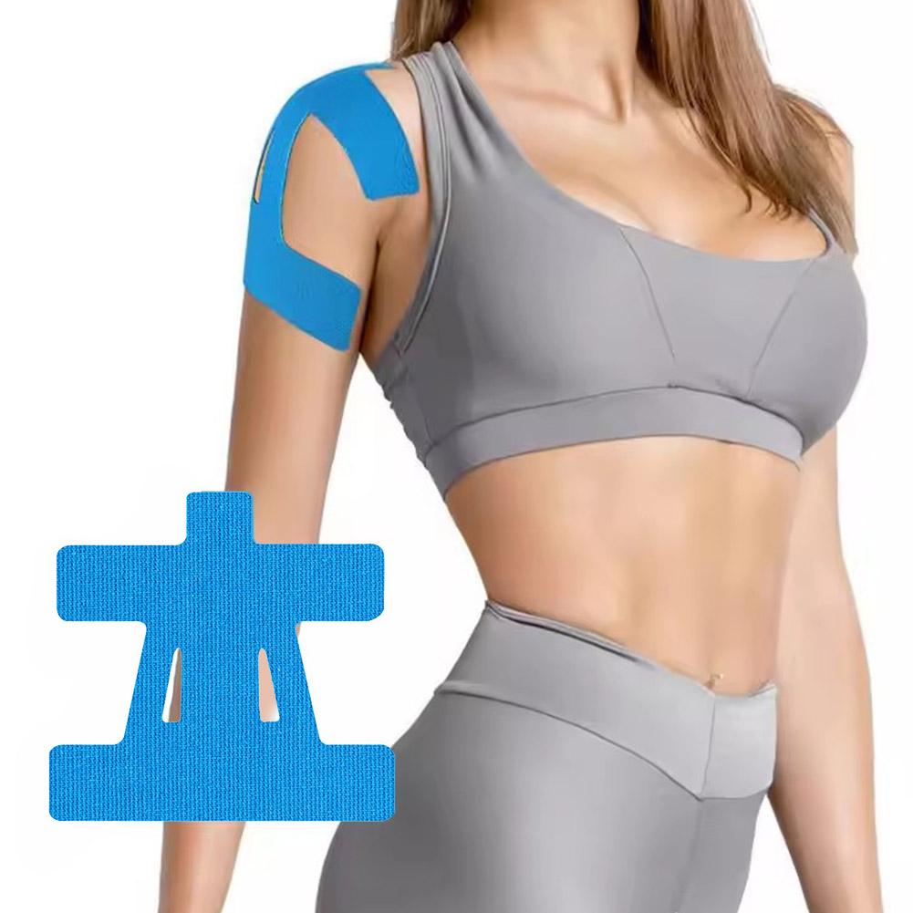 10 PCS Kinesiology Tape for Shoulder Precut,Shoulder Tape -Waterproof & Breathable, Enhance Elastic Sports Tape for Pain Support
