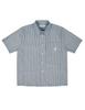 Roars Paneled Stripe S/S Shirt - Navy