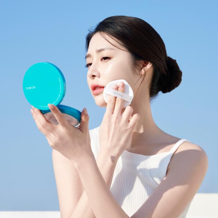 [SCINIC] Genießen Sie das rundum luftige Sonnenkissen 25 g SPF50+ PA++++
