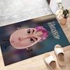 Custom KPop Demon Hunters Mat Personalized Name, Polyester Washable Indoor Entryway Rug, Gift for Christmas, Easter, Thanksgiving Day