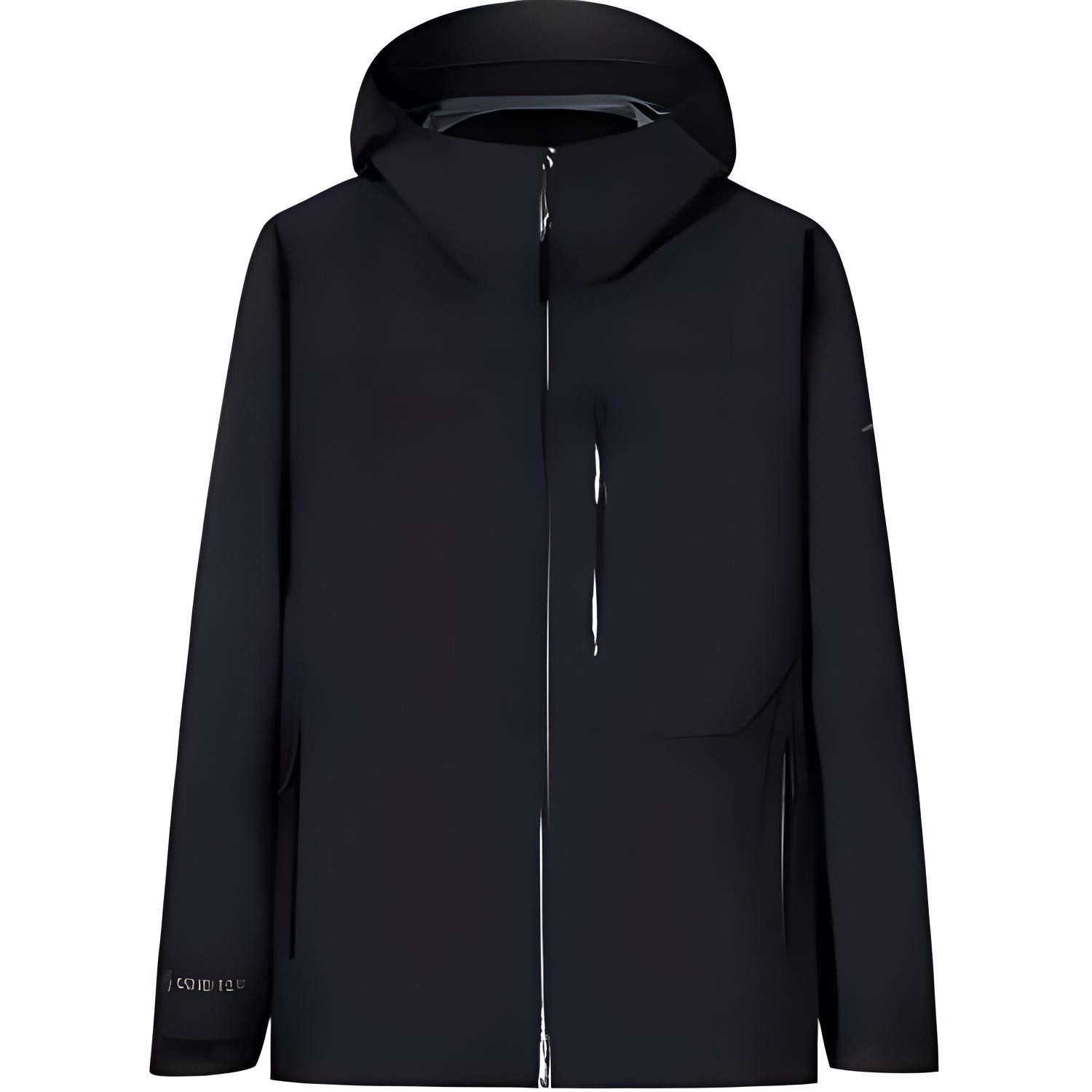 

Anta Champion Outdoor Series Solid Color Zipper Hooded Comfortable Breathable Jacket Men Jacket Basic-Black 152520601-3 2XL