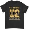 45 Years U2 Thank You For The Memories Signatures T-shirt HUCP