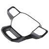 Car Steering Wheel Panel Decoration Cover Trim Moulding Sticker for Ford F150 2021-2023 Imitation Carbon Fiber Car Accessories