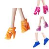 30cm Lele Doll High Heel Shoes Black Sandals Girls Role Play Toy Accessories