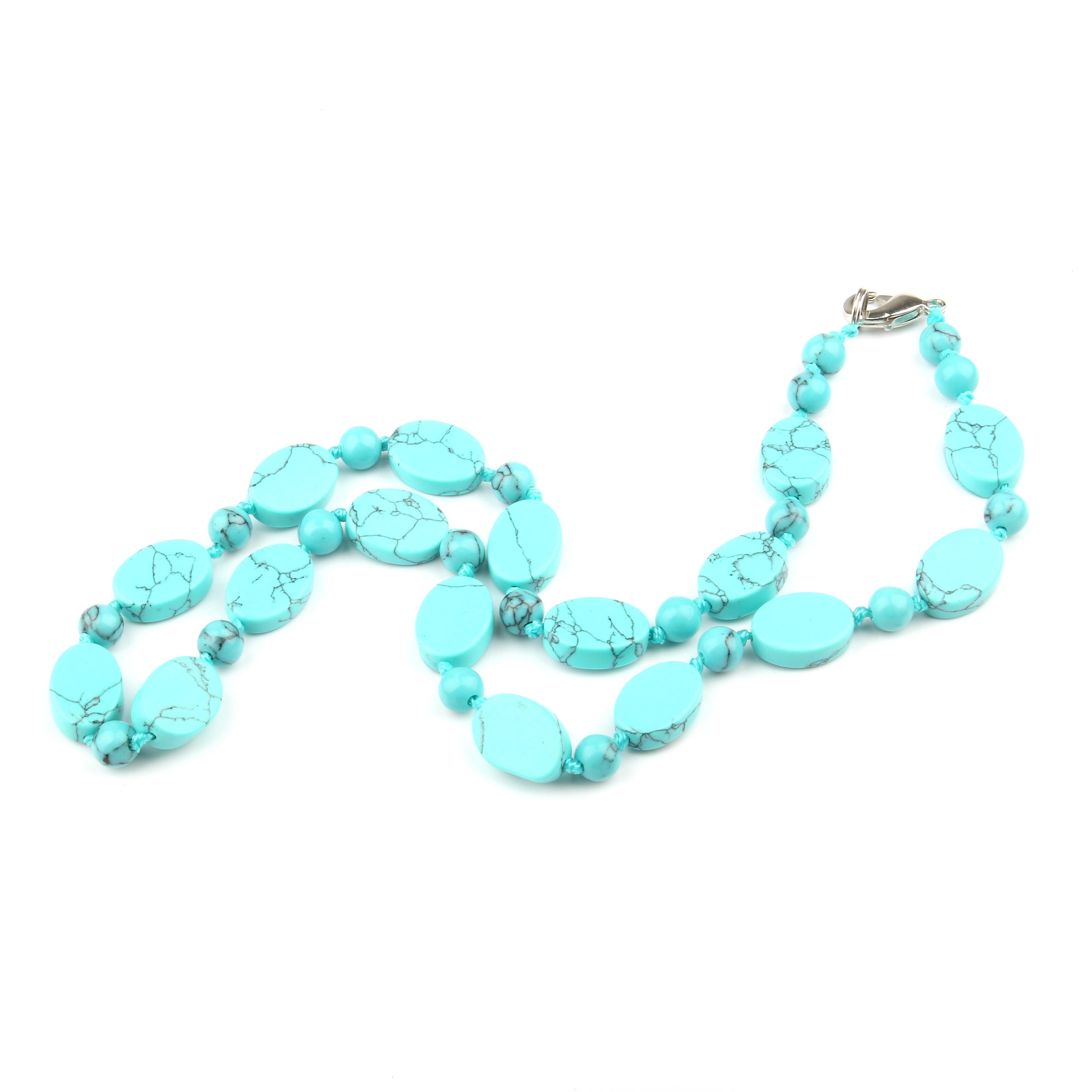 

Женские ожерелья из полудрагоценных камней