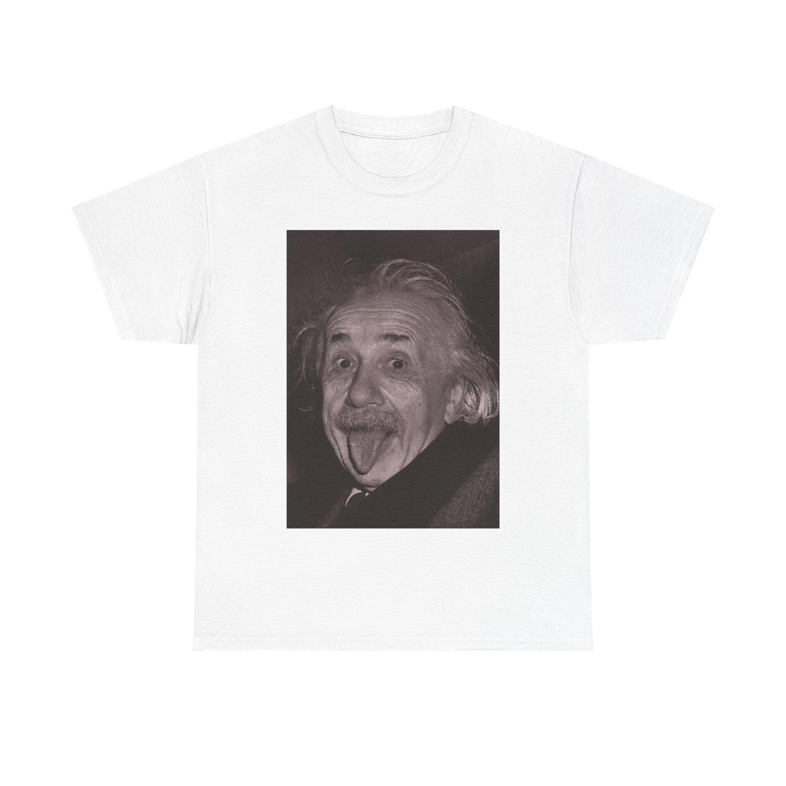 Men s and Women s T-shirts Albert Einstein Funny XS