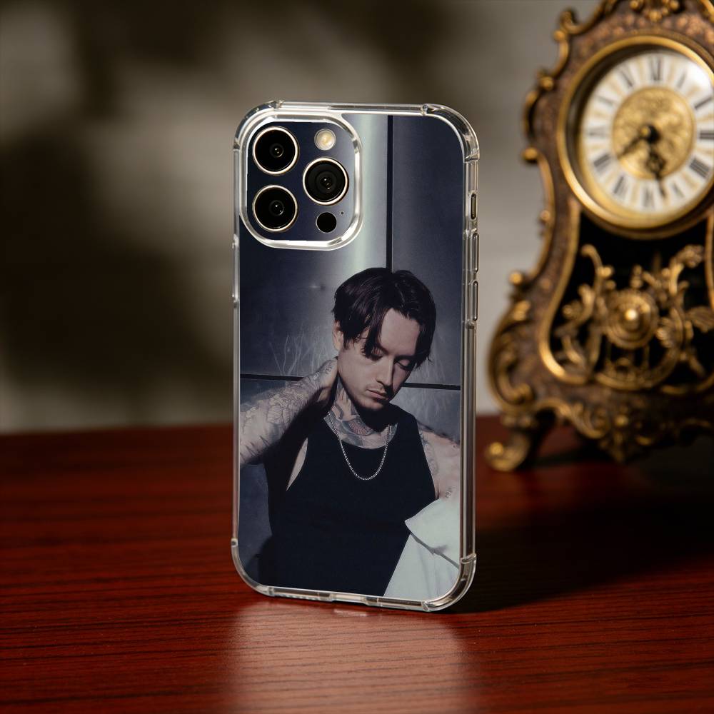 Dark B-Bad O-Omens N-Noah Phone Case For iPhone17,16,15,14,13Pro Max,us,Soft Silicone Transparent Cover iPhone17promax