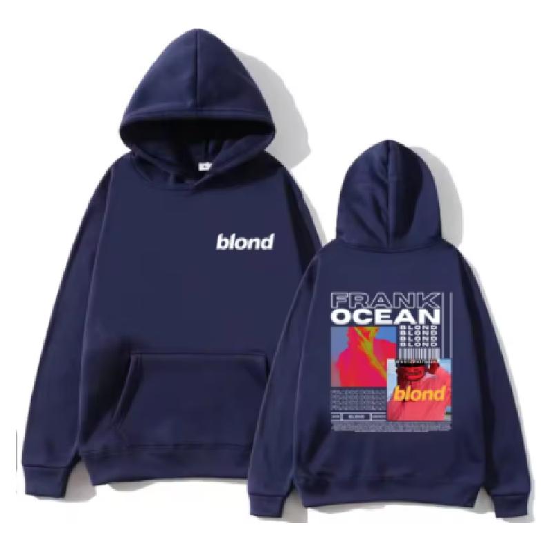 2025 Frank Ocean Merch Mikina, album Blonde, Mikina s kapucí, muži, hip-hop, Podzim/zima, mikina, Mikina s kapucí