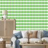Harlequin Diamonds Wallpaper Green, White and Mint 50x1000