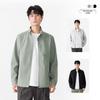 MINISO Men's Casual Stand-Collar Zip-Up Jacket