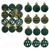 12pcs/Set 4CM Christmas Ball Ornaments Sparkling Velvet Christmas Spheres Flocking Plastic Xmas Window Decor Festive Decoration
