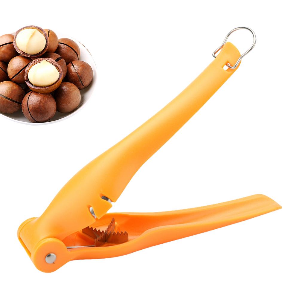 Nut Cracker Tool Non-Slip Remover With Lock Stainless Steel Nut Cracker Tool For Home Kitchen Pecan Walnuts Hazelnut Filbert