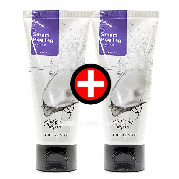 1+1 THEFACESHOP Smart Peeling White Jewel 120ml