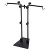 Reptile Lamp Stand Multipurpose Double Hook Adjustable Terrarium Metal Light Stand for Reptile