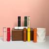 Travel-Size High-End Exquisite Leather Perfume Refill Spray Bottle for Cosmetics