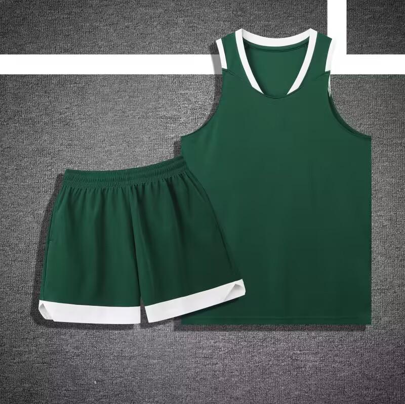 

Rapid Performance Unisex Summer Basketball Team Uniform Set 4XL зелёный