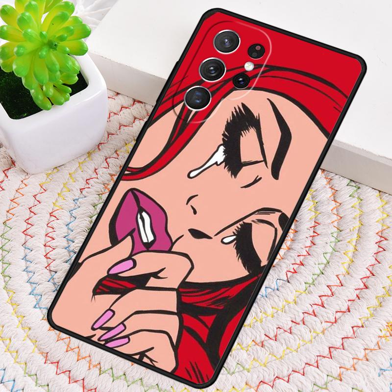 Hippie Grunge Art Silicone Phone Case For Samsung Galaxy Note 10 Pro S26 S25 S24 S23 S22 S21 Plus S25Ultra Capa Cover