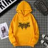 Mingxin Clothing Fleece Hooded Sweater Women's European and American Style American Autumn and Winter Pattern Printing Loose 2025 Student Jacket