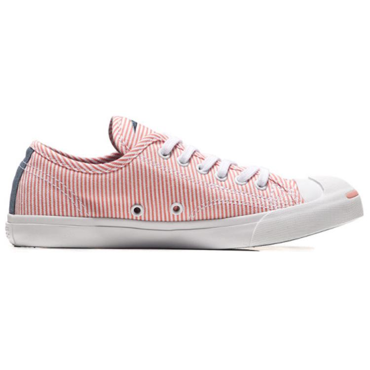 Converse Jack Purcell Series Comfortable Low-Top Canvas Shoes Women Sneakers Red White 560835C